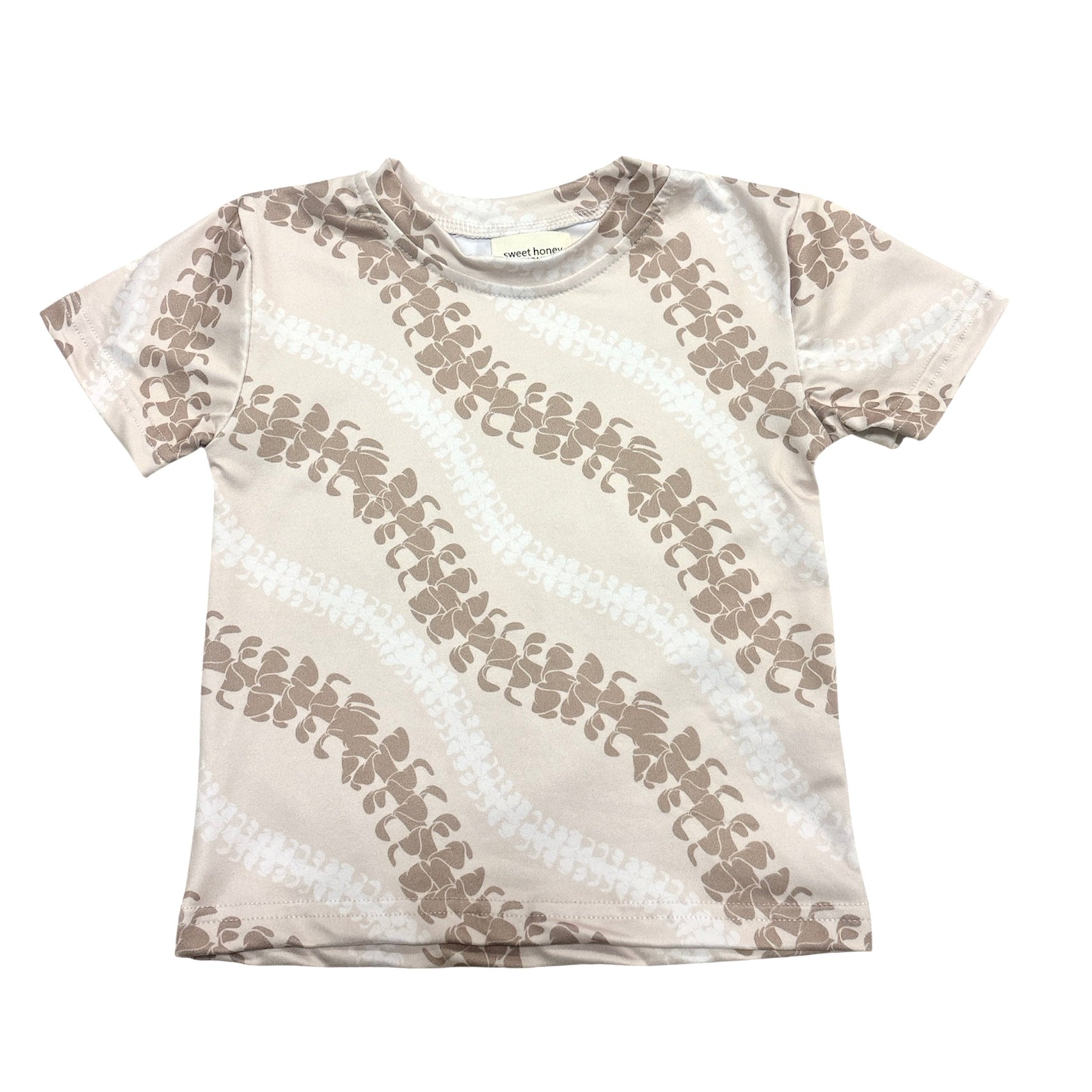 Sandy Lei Puakenikeni T-shirt - Sweet Sweet Honey Hawaii