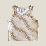 Sandy Lei Puakenikeni Tank top - Sweet Sweet Honey Hawaii