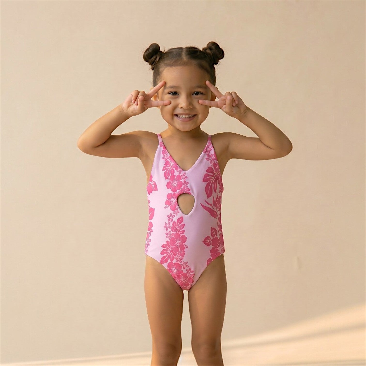 Teal/Pink Mauna Lani Peek - a - Boo reversible Swimsuit - Sweet Sweet Honey Hawaii