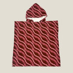 Teen Brown Lei Puakenikeni Hooded Towel - Sweet Sweet Honey Hawaii