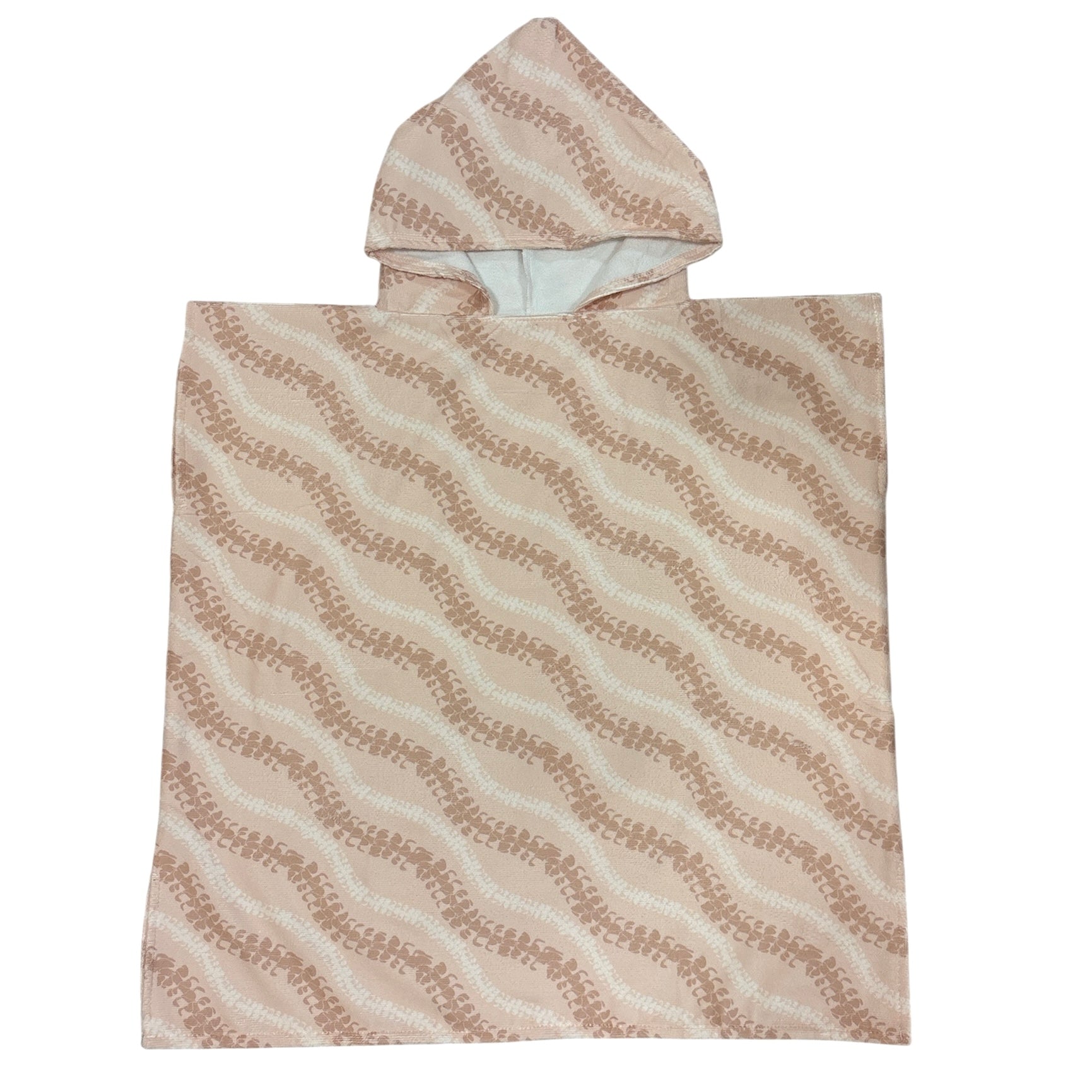 Teen Sandy Lei Puakenikeni Hooded Towel - Sweet Sweet Honey Hawaii