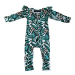 Tropical Jungle Flutter Pajama - Sweet Sweet Honey Hawaii