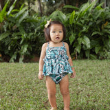 Tropical Jungle Thin strap Onesie - Sweet Sweet Honey Hawaii