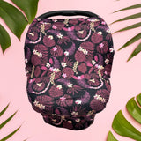 Tropical night Car seat Cover - Sweet Sweet Honey Hawaii