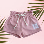White Quilt Pink Shorts - Sweet Sweet Honey Hawaii