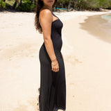 Women's Black Tube top Maxi Dress - Sweet Sweet Honey Hawaii