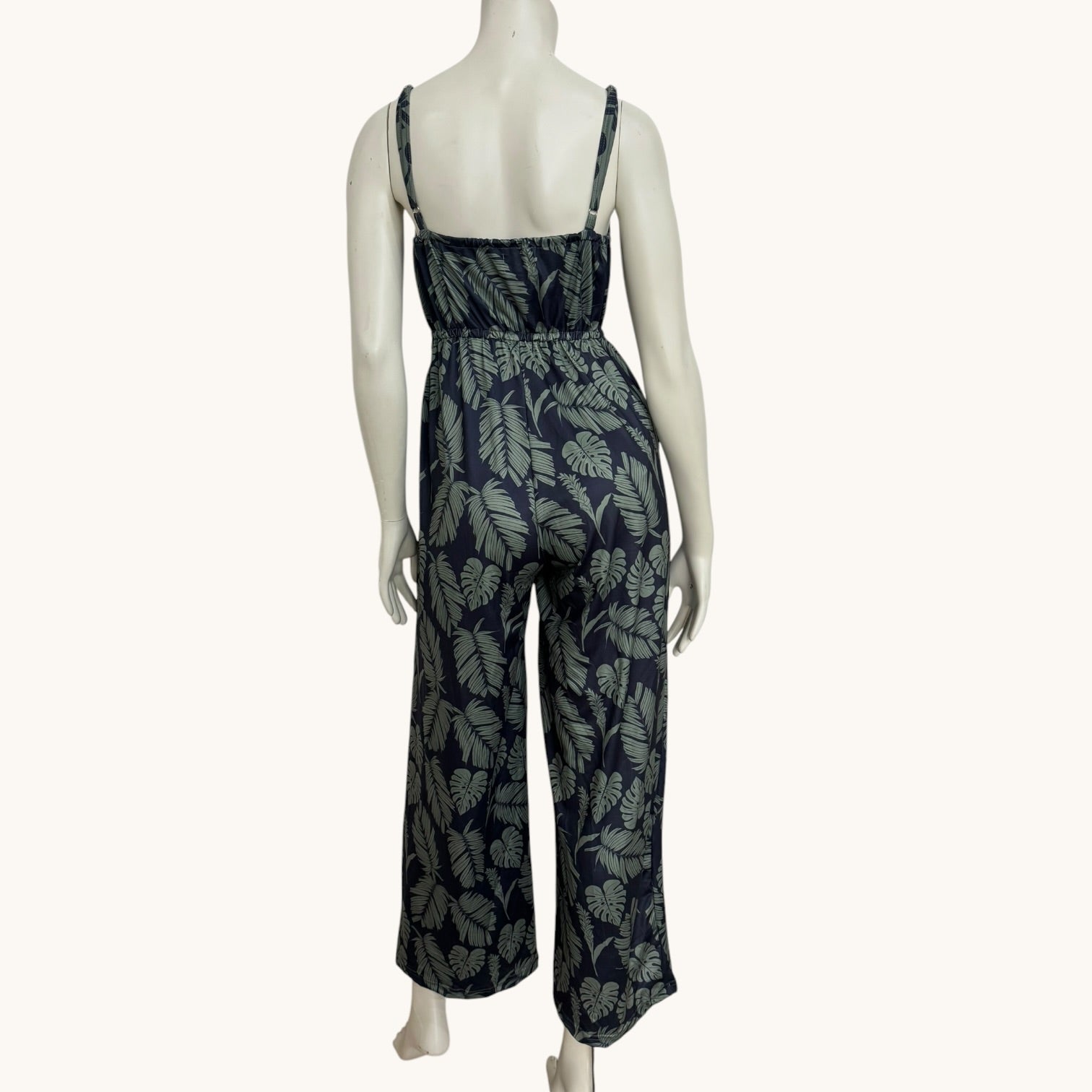 Women's Midnight Palm Tiffany Jumpsuit - Sweet Sweet Honey Hawaii