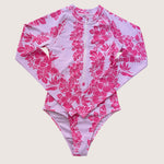 Women's Pink Mauna Lani Long sleeve Bikini - Sweet Sweet Honey Hawaii