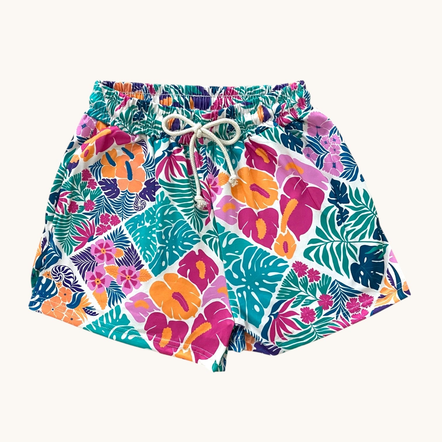 Women's Tropical Muse Shorts - Sweet Sweet Honey Hawaii