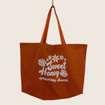 XL Canvas Tote - Sweet Sweet Honey Hawaii